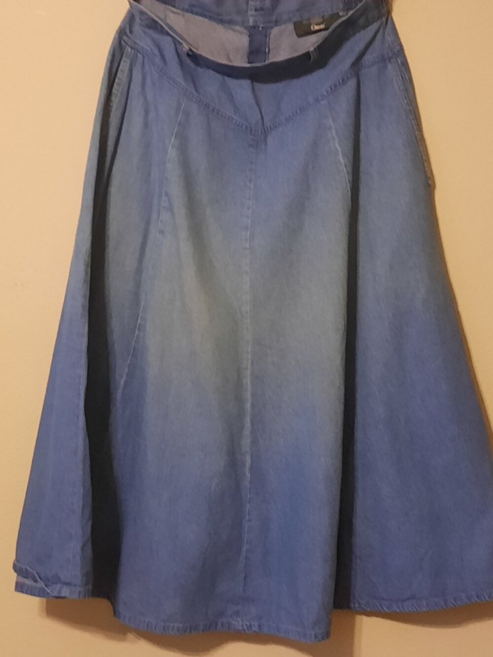 Blue Denim Skirt
